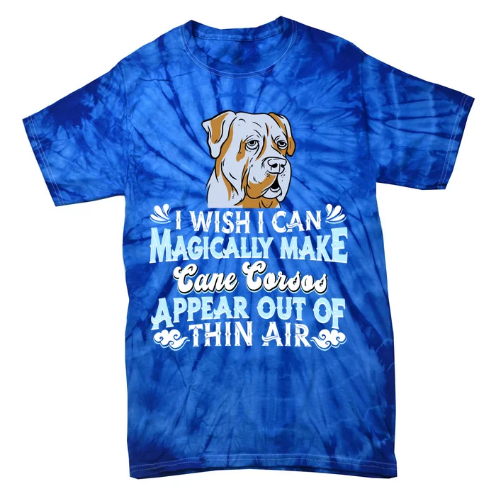 Cane Corso Dog Breed Funny Gift Pet Owner Magical Cane Corso Gift Tie-Dye T-Shirt