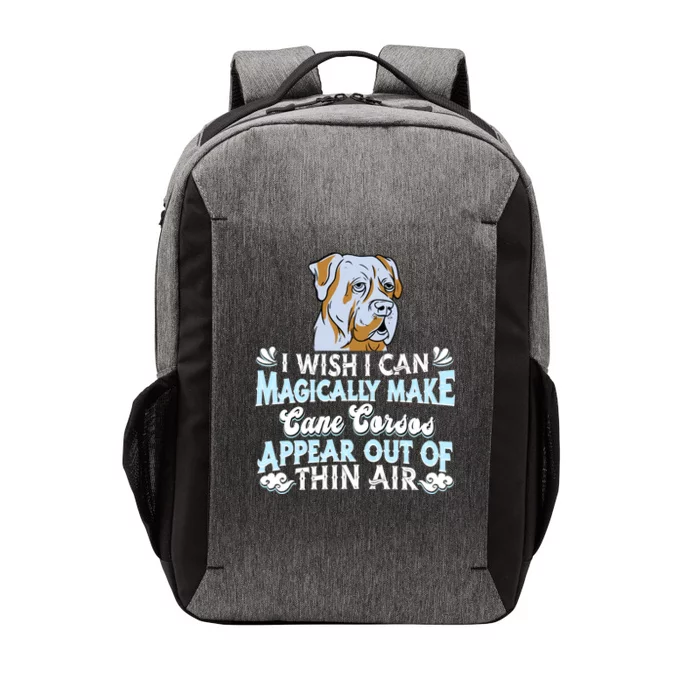 Cane Corso Dog Breed Funny Gift Pet Owner Magical Cane Corso Gift Vector Backpack