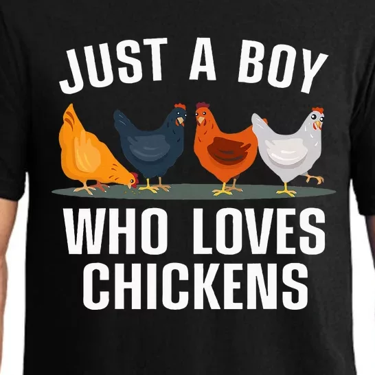 Cute Chicken Design For Farming Chicken Lover Pajama Set