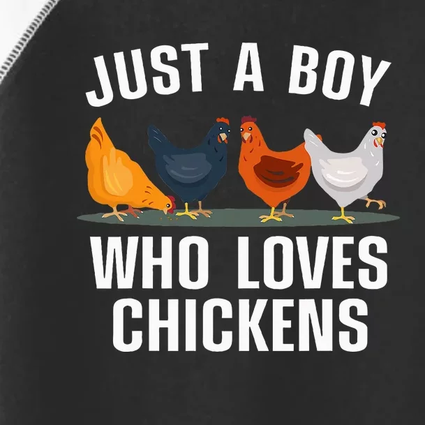 Cute Chicken Design For Farming Chicken Lover Toddler Fine Jersey T-Shirt