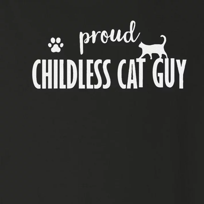 Childless Cat Dudes Scat Dad Proud Childless Cat Guy Toddler Long Sleeve Shirt