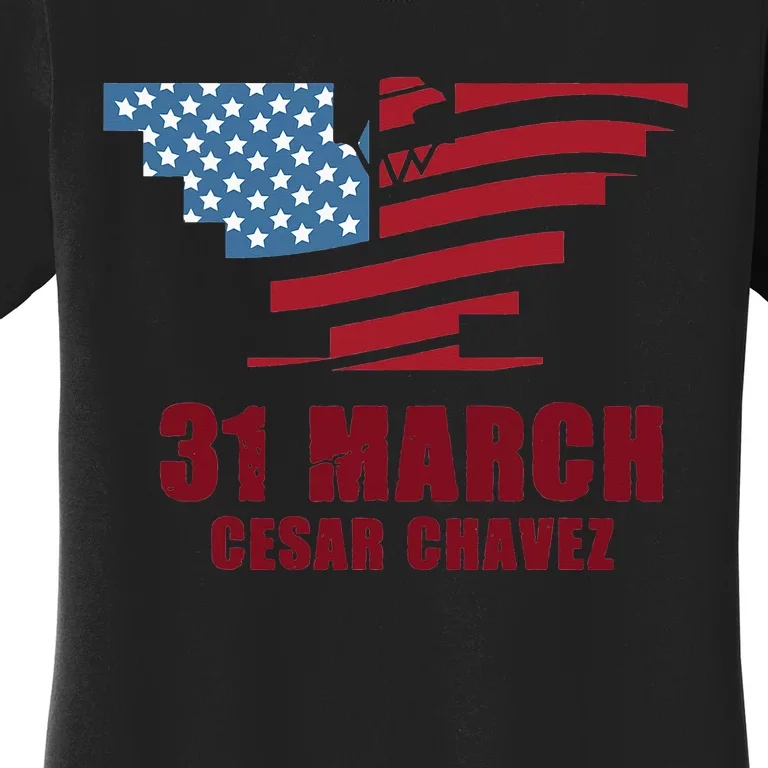 Cesar Chavez Day March 31 Si Se Puede Women's T-Shirt