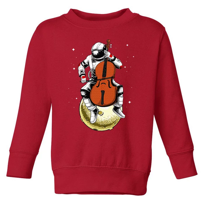 Cool Cello Design For Music Toddler Sweatshirt