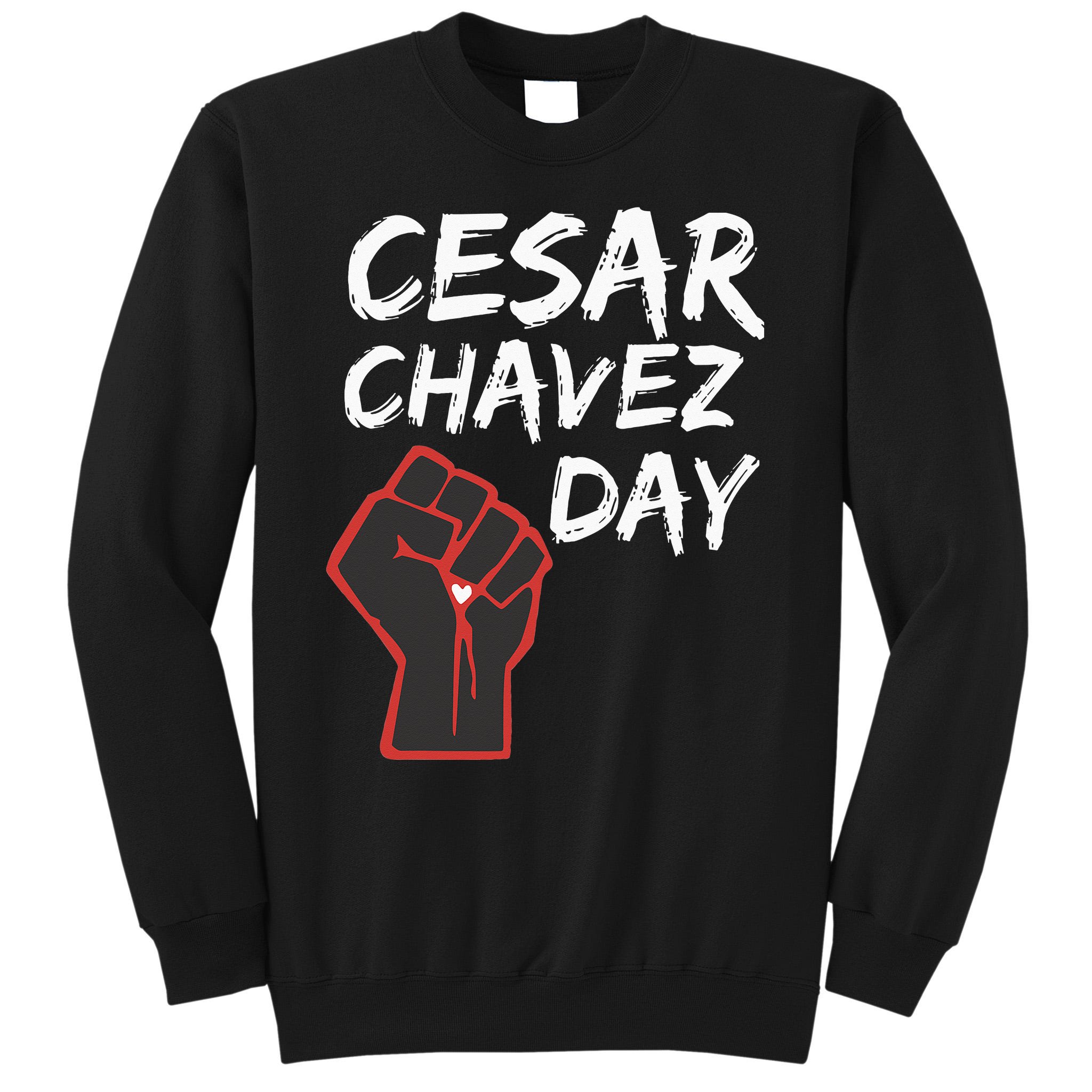 Cesar Chavez Day Si Se Puede March Holiday Mexico Mexican Tall Sweatshirt Teeshirtpalace 7912