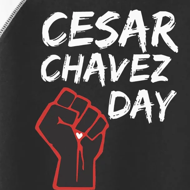 Cesar Chavez Day Si Se Puede March Holiday Mexico Mexican Toddler Fine Jersey T-Shirt