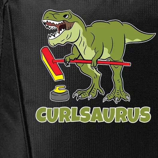 Curlsaurus Curler Dinosaur Sport City Backpack