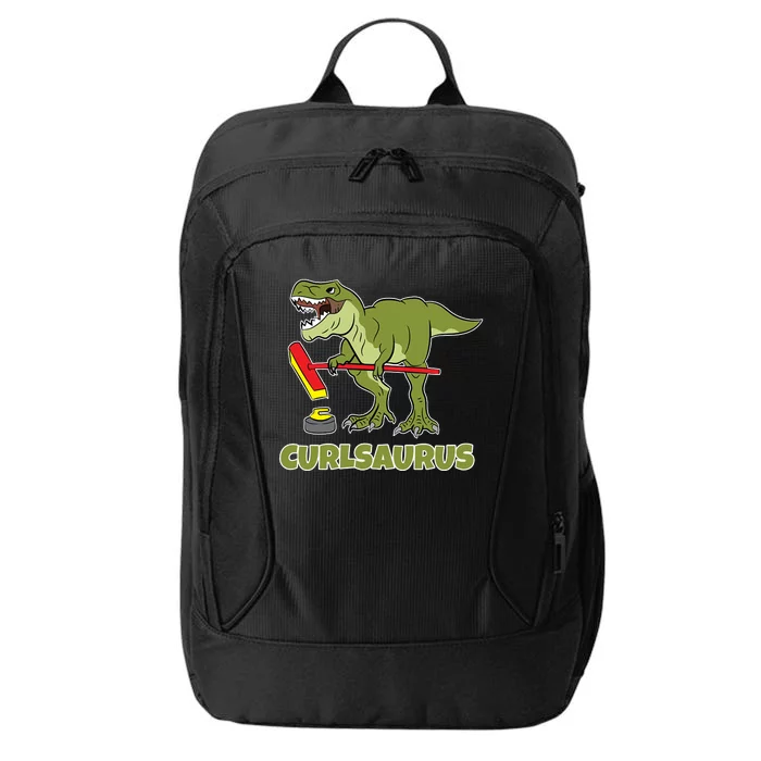 Curlsaurus Curler Dinosaur Sport City Backpack