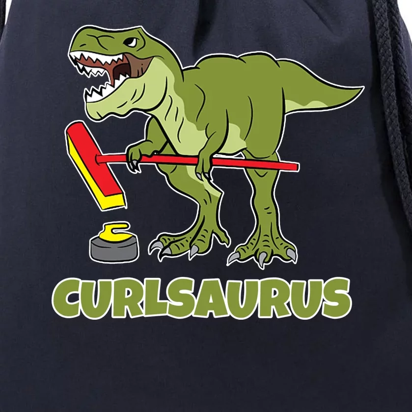 Curlsaurus Curler Dinosaur Sport Drawstring Bag