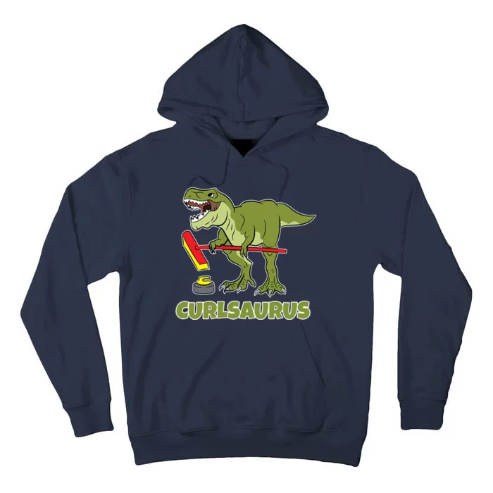 Curlsaurus Curler Dinosaur Sport Tall Hoodie