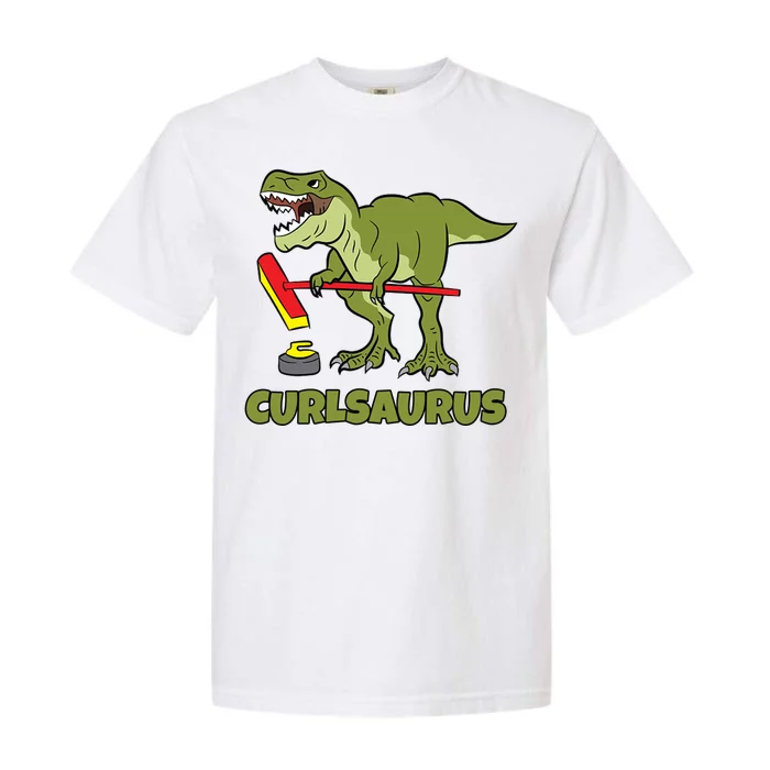 Curlsaurus Curler Dinosaur Sport Garment-Dyed Heavyweight T-Shirt