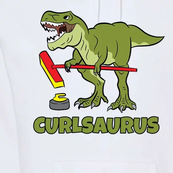 Curlsaurus Curler Dinosaur Sport Premium Hoodie