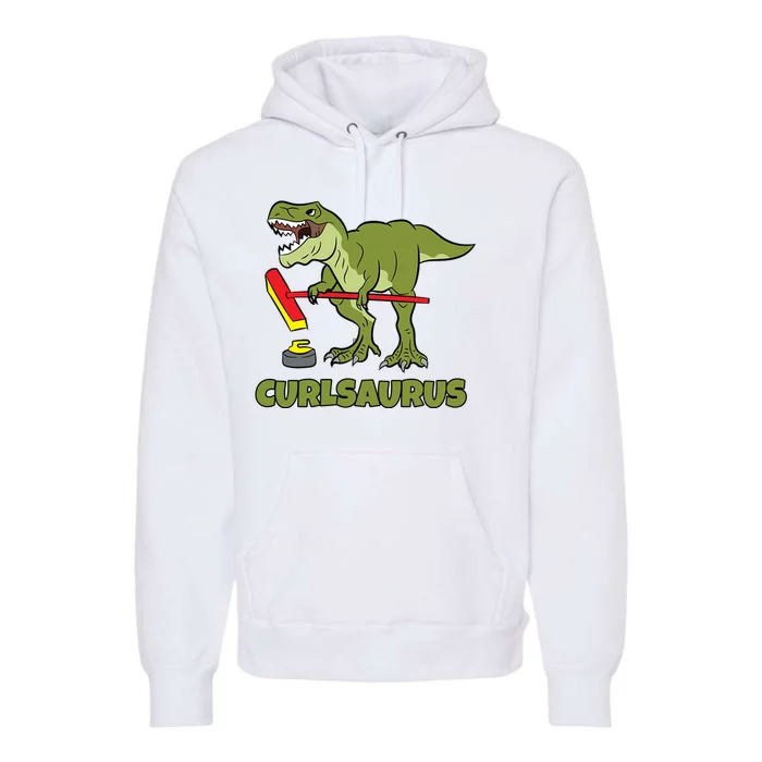 Curlsaurus Curler Dinosaur Sport Premium Hoodie