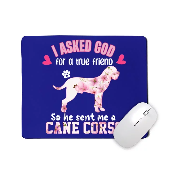 Cane Corso Dog Lover Christmas Funny Gift Cute Dog Pet Owner Xmas Meaningful Gif Mousepad