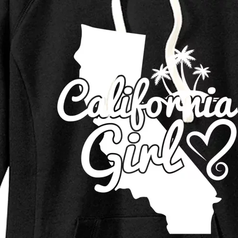 Cali California Dreaming Gift Women's Fleece Hoodie