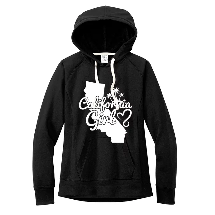 Cali California Dreaming Gift Women's Fleece Hoodie