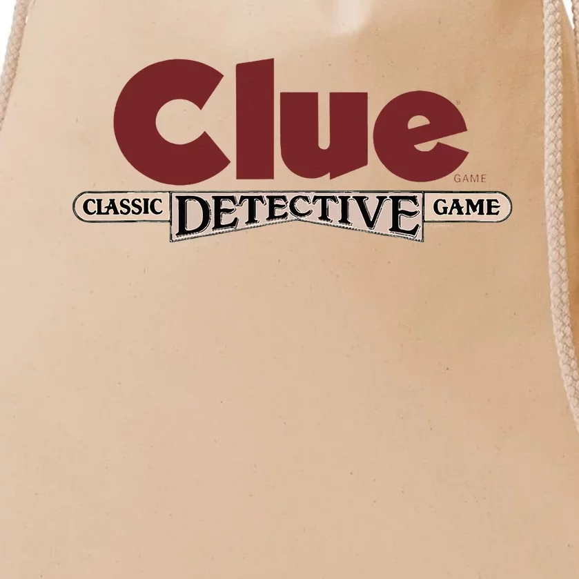 Clue Classic Detective Game Drawstring Bag