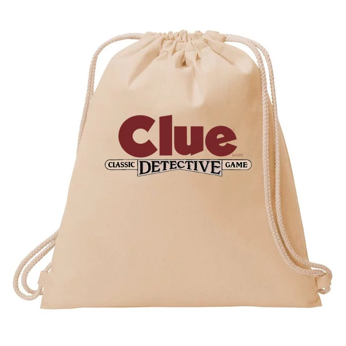 Clue Classic Detective Game Drawstring Bag