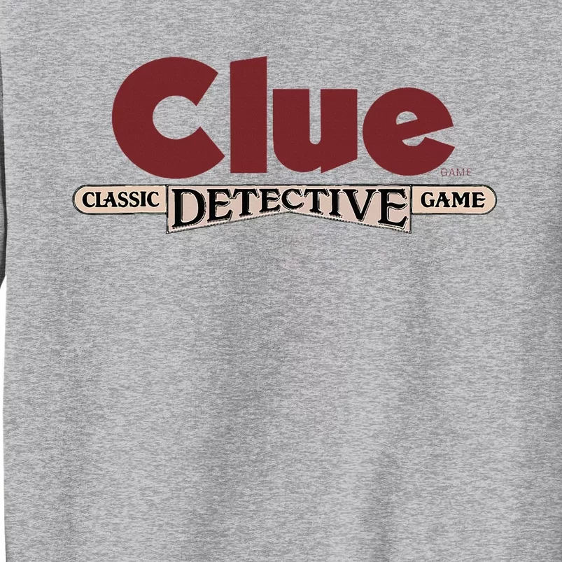 Clue Classic Detective Game Tall Sweatshirt