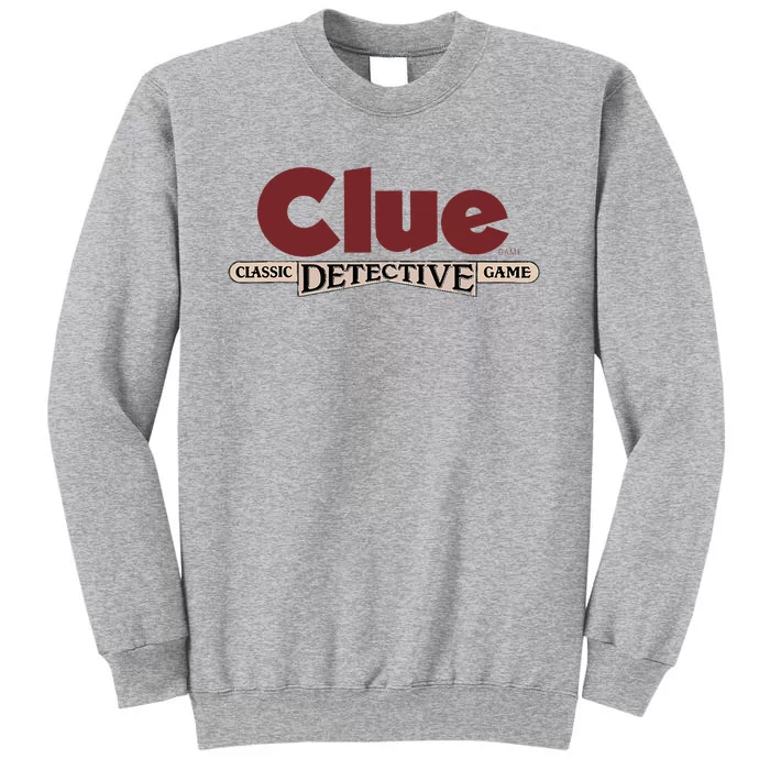 Clue Classic Detective Game Tall Sweatshirt