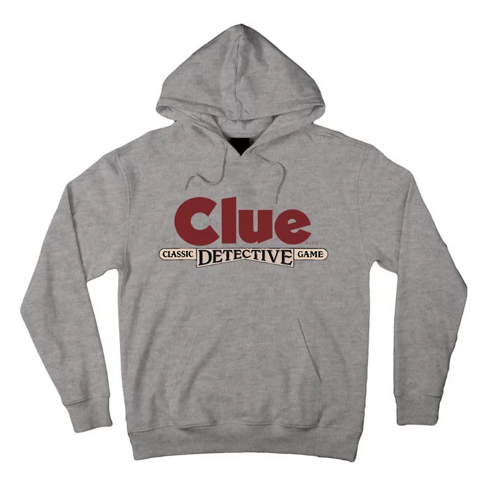 Clue Classic Detective Game Tall Hoodie