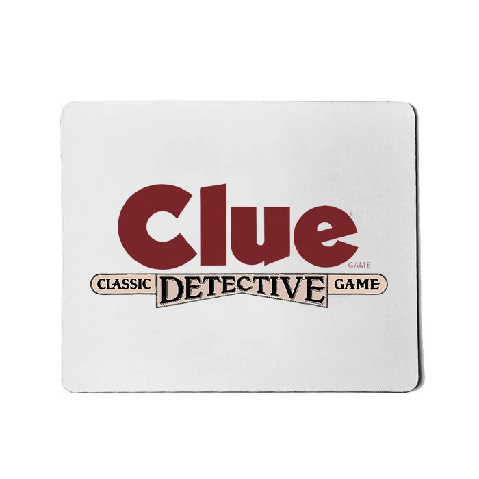 Clue Classic Detective Game Mousepad