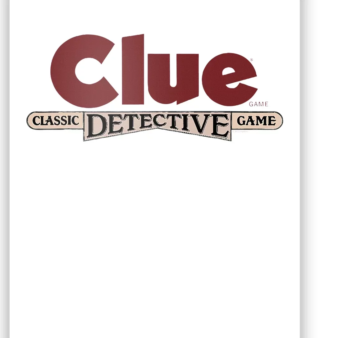 Clue Classic Detective Game Poster