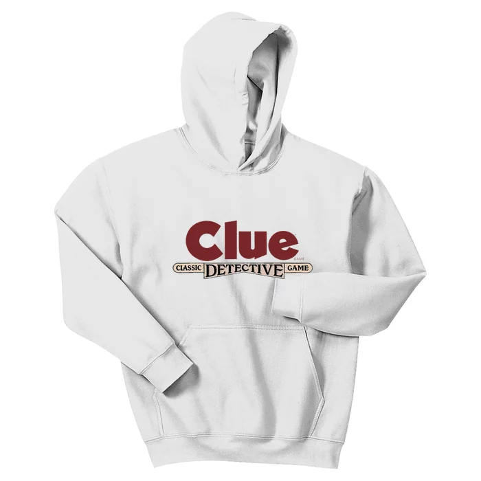 Clue Classic Detective Game Kids Hoodie