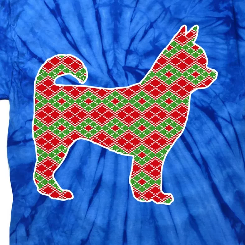 Chihuahua Christmas Dog Lover Funny Gift Tie-Dye T-Shirt