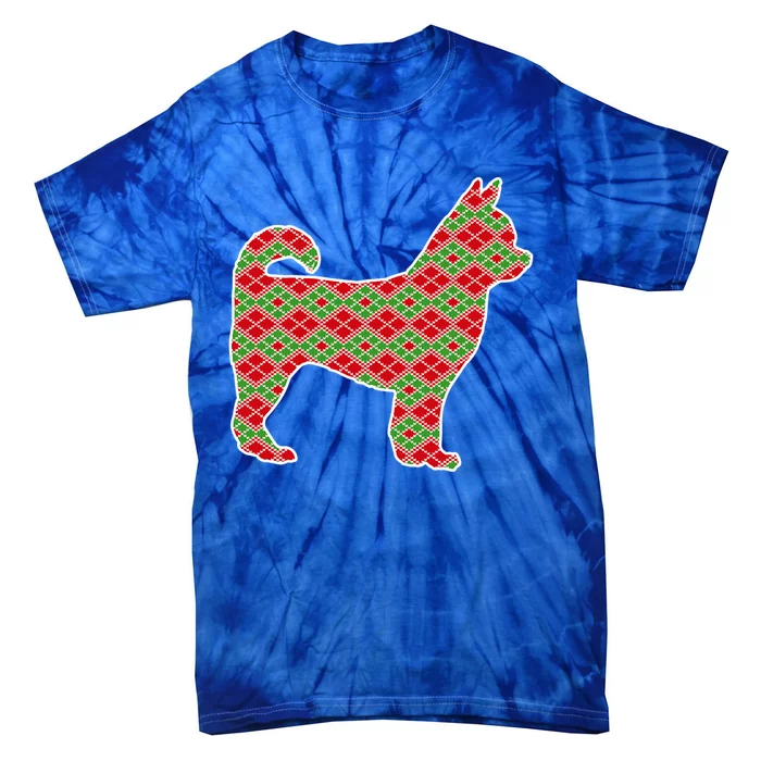 Chihuahua Christmas Dog Lover Funny Gift Tie-Dye T-Shirt