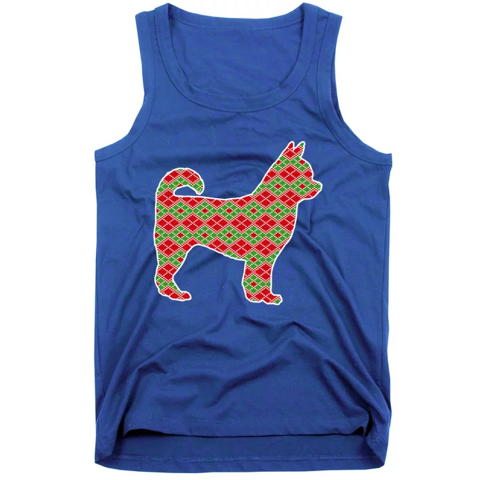 Chihuahua Christmas Dog Lover Funny Gift Tank Top