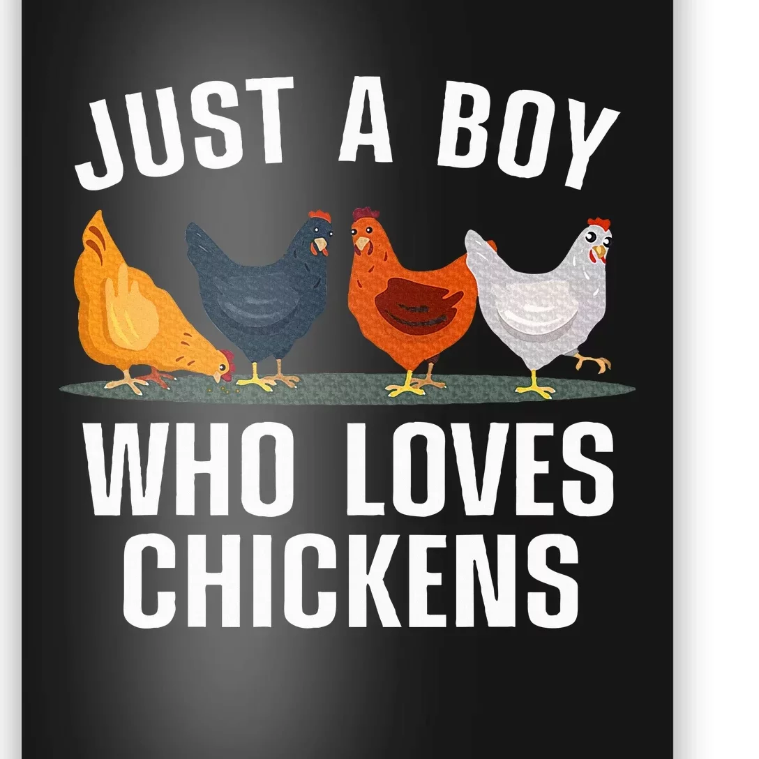 Cute Chicken Design Farming Chicken Lover Poster