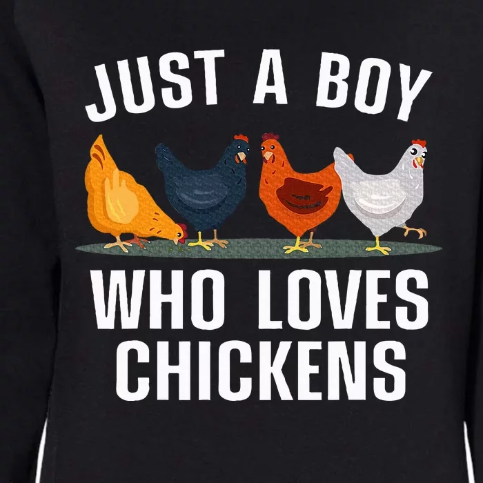 Cute Chicken Design Farming Chicken Lover Womens California Wash Sweatshirt