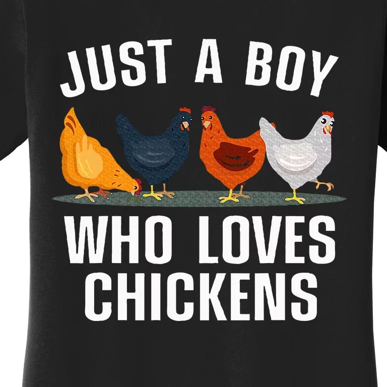 Cute Chicken Design Farming Chicken Lover Women's T-Shirt