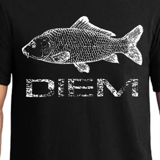 Carp (Carpe) Diem Fishing Fish Pajama Set