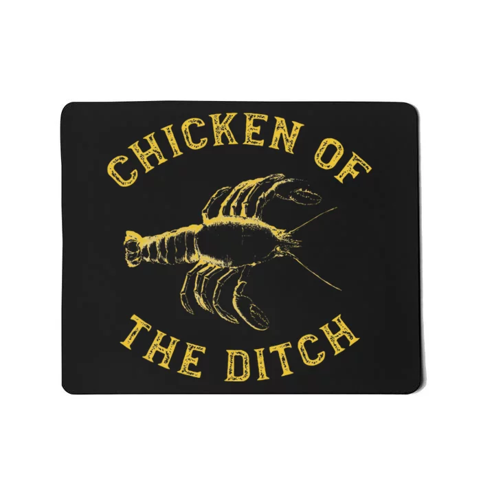 Crawfish Chicken Ditch Retro Cajun Food Gift Mousepad