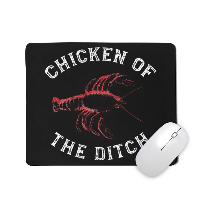 Crawfish Chicken Ditch Retro Cajun Food Gift Mousepad