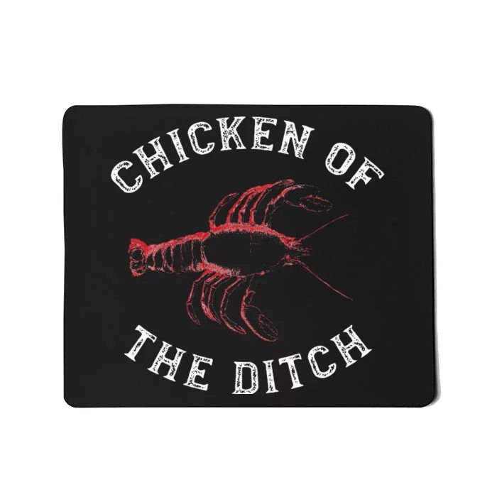 Crawfish Chicken Ditch Retro Cajun Food Gift Mousepad