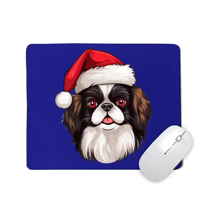 Christmas Chihuahua Dog Santa Hat Funny Xmas Great Gift Mousepad