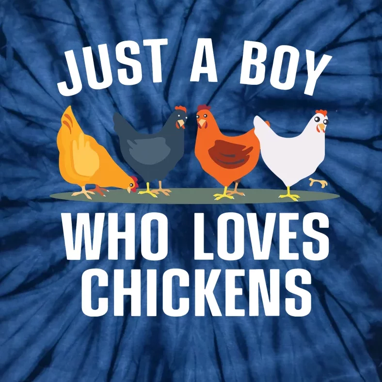 Cute Chicken Design For Men Farming Chicken Lover Tie-Dye T-Shirt