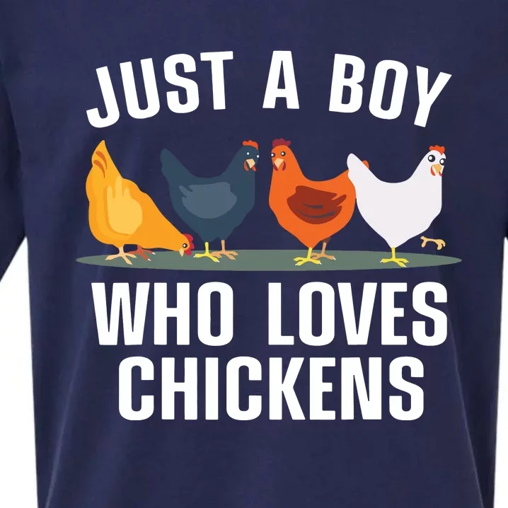 Cute Chicken Design For Men Farming Chicken Lover Sueded Cloud Jersey T-Shirt