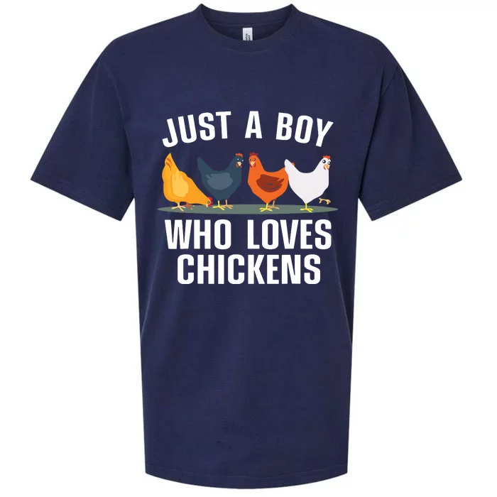 Cute Chicken Design For Men Farming Chicken Lover Sueded Cloud Jersey T-Shirt