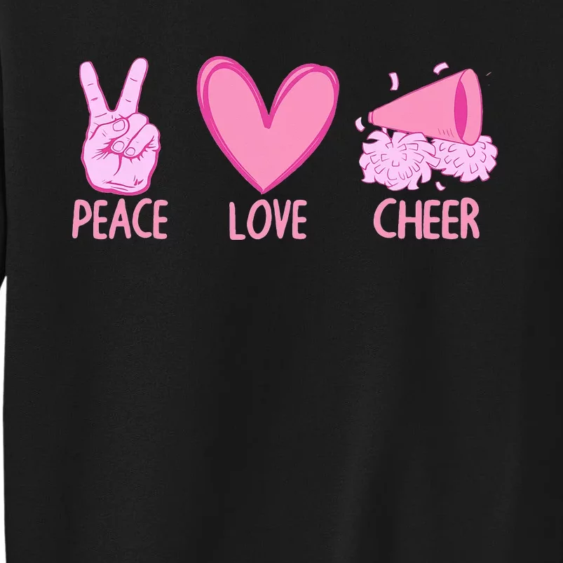 Cute Cheerleader Design For Cheerleading Cheer Tall Sweatshirt