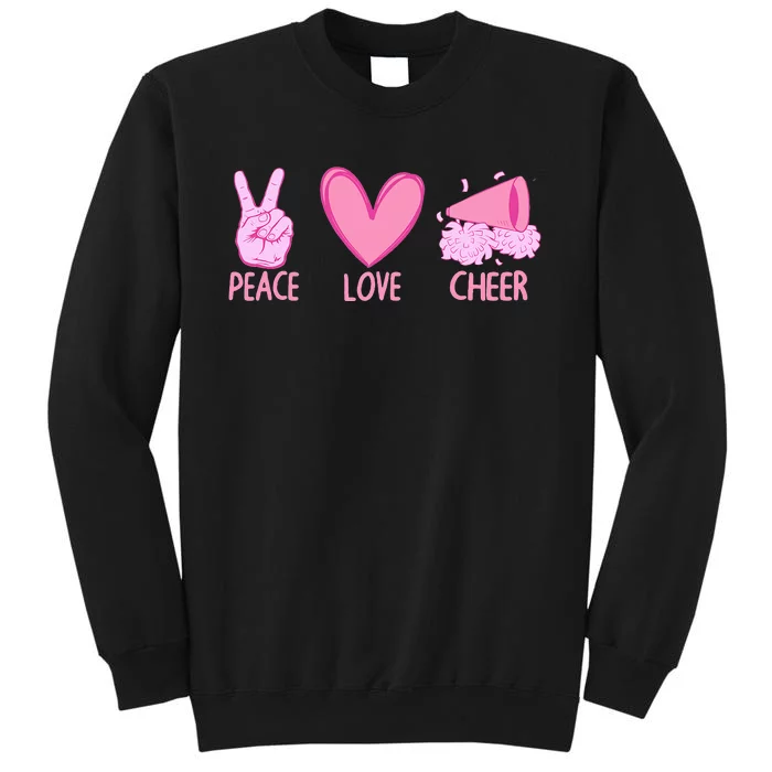 Cute Cheerleader Design For Cheerleading Cheer Tall Sweatshirt