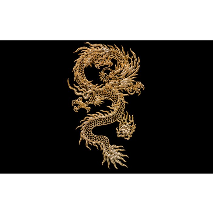 Chinese Culture Dragon Asian Gift Bumper Sticker