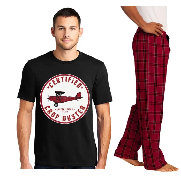 Certified Crop Duster Planes And Aerial Pajama Set