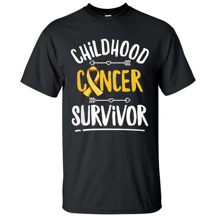 Childhood Cancer Design For A Childhood Cancer Survivor Tall T-Shirt