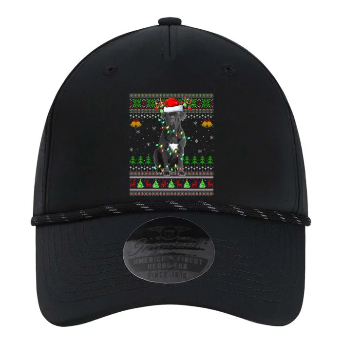 Cane Corso Dog Lover Xmas Santa Cane Corso Ugly Christmas Meaningful Gift Performance The Dyno Cap