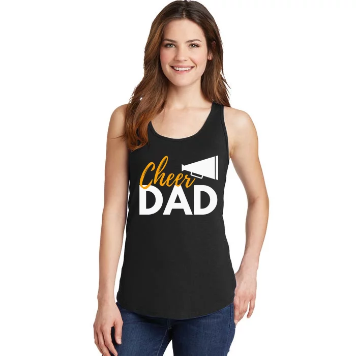 Cheerleading Cheerleader Dad Cheer Competition Cheer Dad Ladies Essential Tank