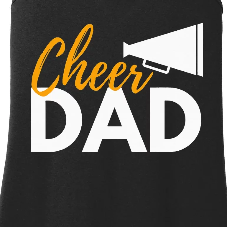 Cheerleading Cheerleader Dad Cheer Competition Cheer Dad Ladies Essential Tank