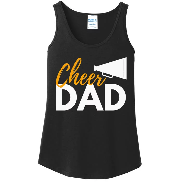 Cheerleading Cheerleader Dad Cheer Competition Cheer Dad Ladies Essential Tank